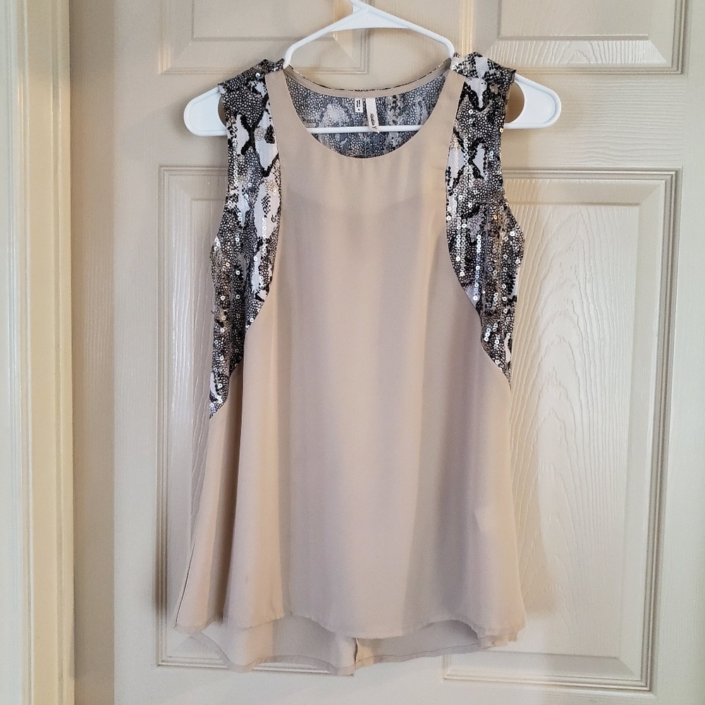 Snakeskin blouse
